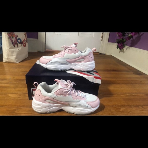 Fila Womens Ray Tracer Suede Patchwork 